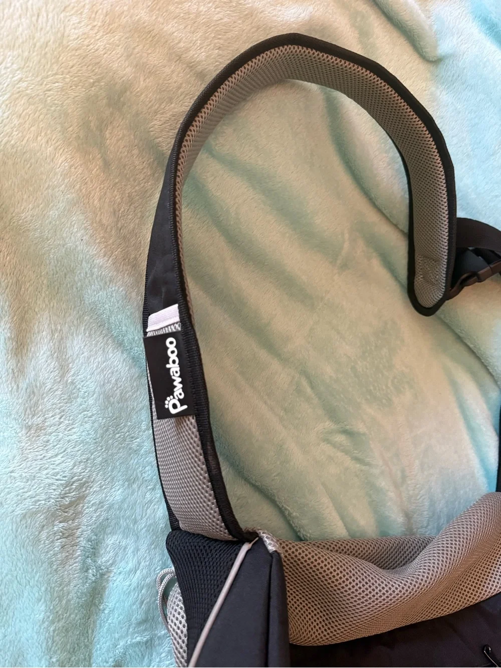 Light Gray Breathable Mesh Dog Carrier - Unbranded